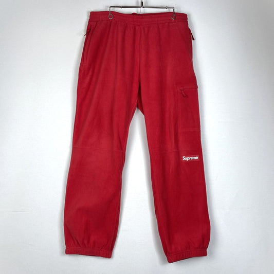 【中古品】【メンズ】 Supreme シュプリーム 22AW POLARTECH FLEECE PANT ポーラテック フリースパンツ ボトムス 149-260502-yo-04-tei サイズ：XL カラー：レッド 万代Net店