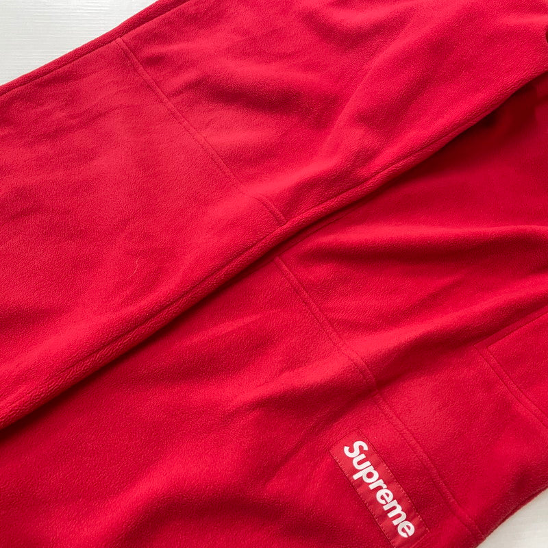 【中古品】【メンズ】 Supreme シュプリーム 22AW POLARTECH FLEECE PANT ポーラテック フリースパンツ ボトムス 149-260502-yo-04-tei サイズ：XL カラー：レッド 万代Net店