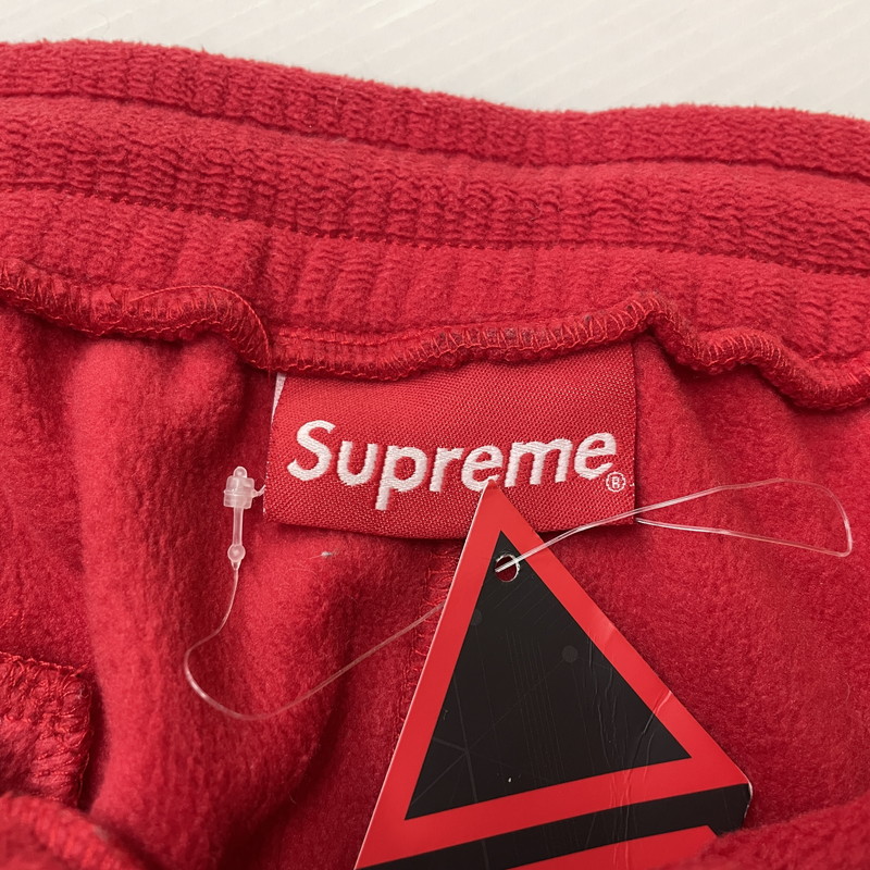 【中古品】【メンズ】 Supreme シュプリーム 22AW POLARTECH FLEECE PANT ポーラテック フリースパンツ ボトムス 149-260502-yo-04-tei サイズ：XL カラー：レッド 万代Net店