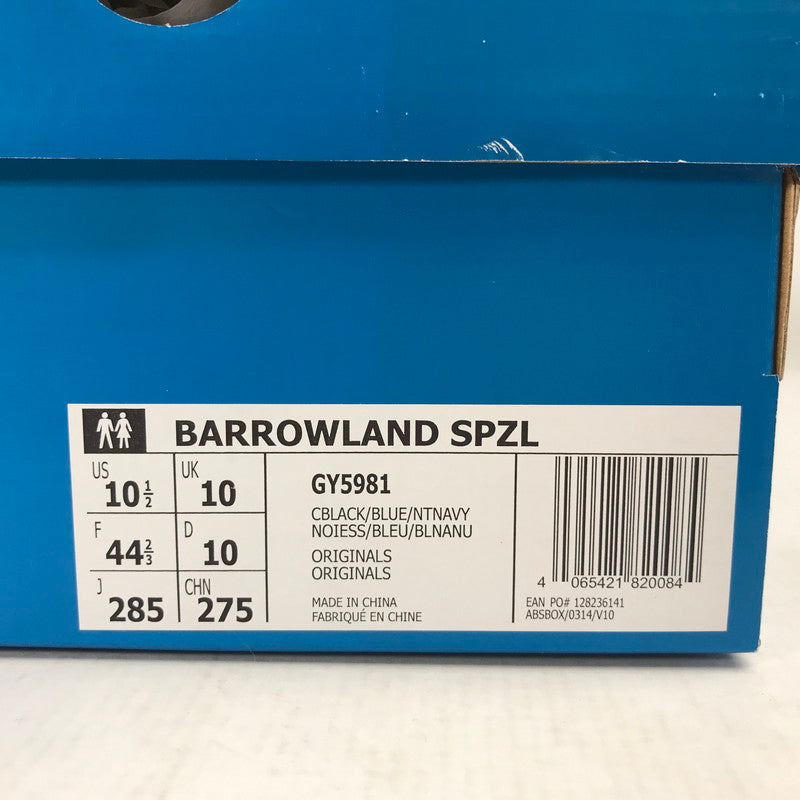 【中古美品】【メンズ】 ADIDAS アディダス GY5981 BARROWLAND SPZL スニーカー シューズ 靴 161-260821-mh-07-fuzh サイズ：28.5cm カラー：ブルー 万代Net店