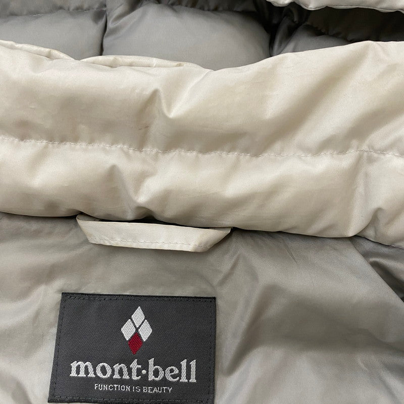 【ジャンク品】【レディース】 MONTBELL モンベル TRAVEL DOWN PARKA 11010549 トラベル ダウンパーカ アウター ダウンジャケット 144-260427-ks-02-tei サイズ：M カラー：グレー 万代Net店