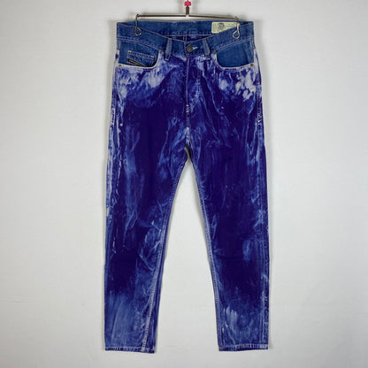 【中古品】【メンズ】 DIESEL ディーゼル D-VIDER CARROT FIT JEANS キャロット フィット ジーンズ ボトムス 152-260427-ks-17-tei サイズ：28 カラー：パープル 万代Net店