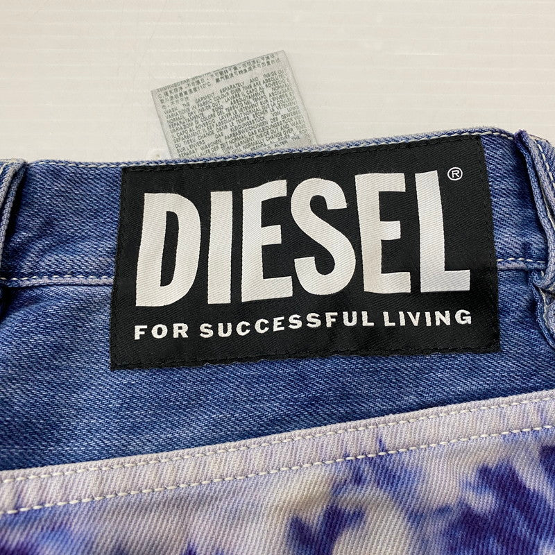 【中古品】【メンズ】 DIESEL ディーゼル D-VIDER CARROT FIT JEANS キャロット フィット ジーンズ ボトムス 152-260427-ks-17-tei サイズ：28 カラー：パープル 万代Net店