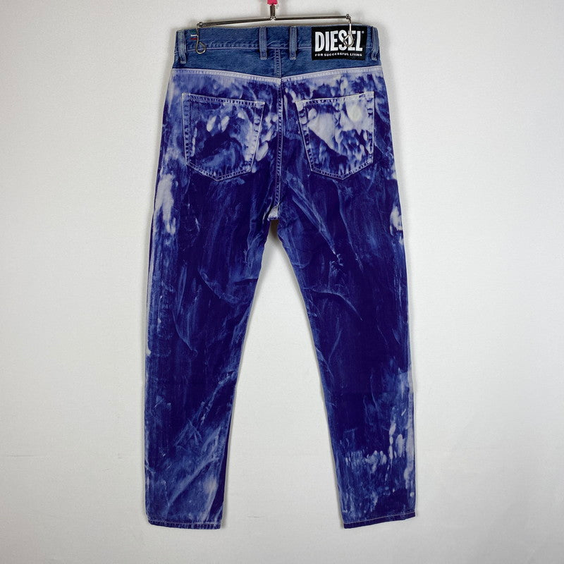 【中古品】【メンズ】 DIESEL ディーゼル D-VIDER CARROT FIT JEANS キャロット フィット ジーンズ ボトムス 152-260427-ks-17-tei サイズ：28 カラー：パープル 万代Net店
