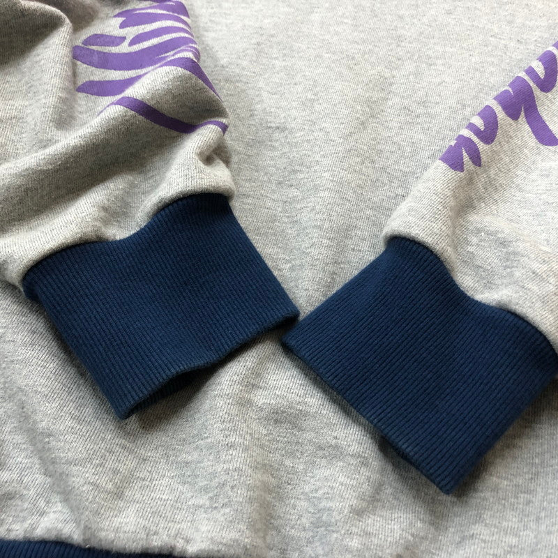 【中古品】【メンズ】 MINDSEEKER マインドシーカー BOX LOGO MIX R OVER SIZE SWEAT SHIRT MS-20SS-15 ボックス ロゴ ミックス アール オーバー サイズ スウェット シャツ トップス トレーナー 142-260702-sa-18-tei サイズ：S カラー：グレー 万代Net店