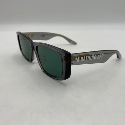 【中古品】【メンズ】 A BATHING APE アベイシングエイプ SUNGLASSES BS13018 サングラス アイウェア アクセサリー 202-260503-ko-02-tei サイズ：58/19 145 カラー：クリアブラック 万代Net店
