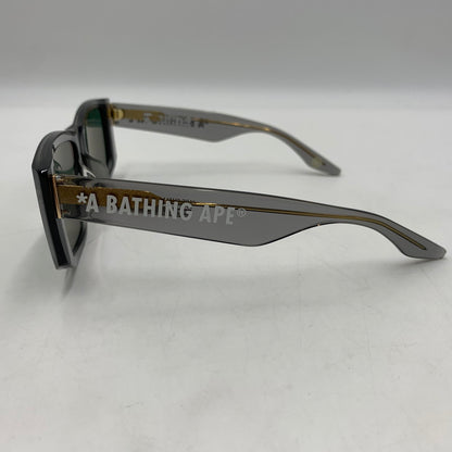 【中古品】【メンズ】 A BATHING APE アベイシングエイプ SUNGLASSES BS13018 サングラス アイウェア アクセサリー 202-260503-ko-02-tei サイズ：58/19 145 カラー：クリアブラック 万代Net店