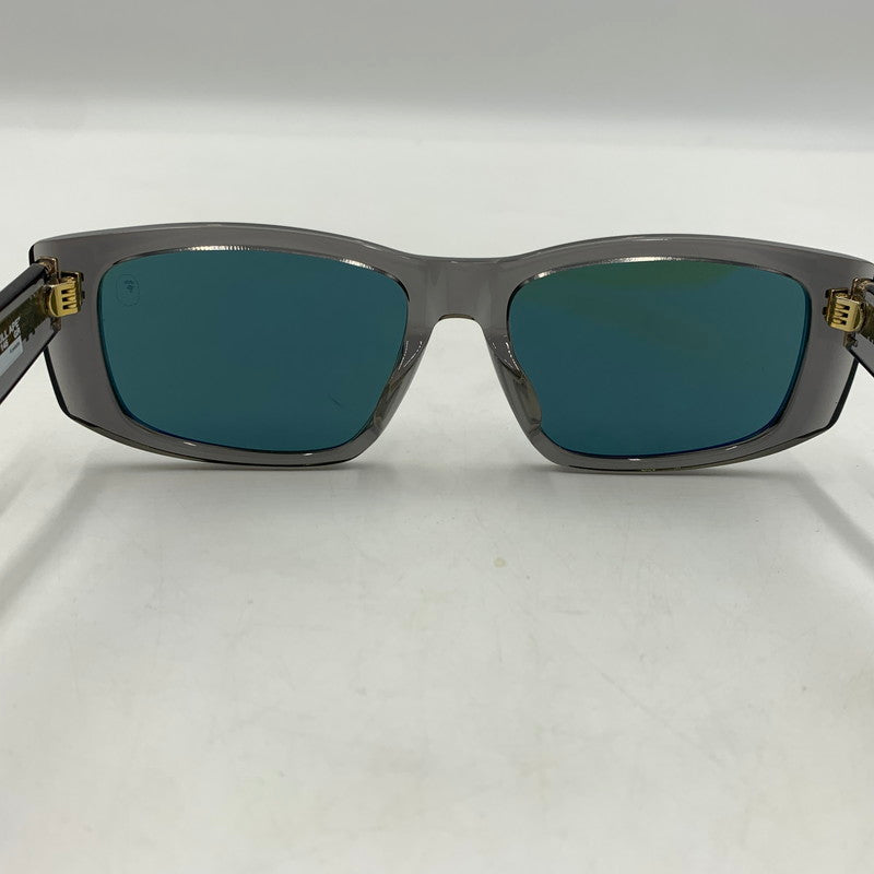 【中古品】【メンズ】 A BATHING APE アベイシングエイプ SUNGLASSES BS13018 サングラス アイウェア アクセサリー 202-260503-ko-02-tei サイズ：58/19 145 カラー：クリアブラック 万代Net店