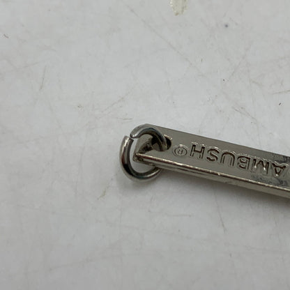 【中古品】【メンズ】 AMBUSH アンブッシュ FLAME NECKLACE フレイム ネックレス アクセサリー 合金メッキ 192-260503-ko-04-tei カラー：シルバー 万代Net店