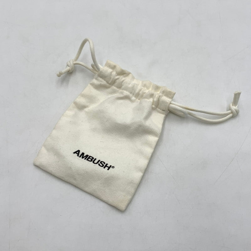 【中古品】【メンズ】 AMBUSH アンブッシュ FLAME NECKLACE フレイム ネックレス アクセサリー 合金メッキ 192-260503-ko-04-tei カラー：シルバー 万代Net店