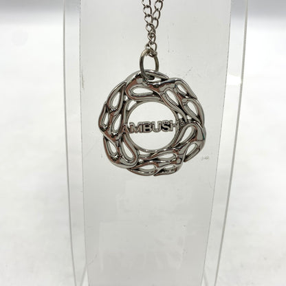 【中古品】【メンズ】 AMBUSH アンブッシュ FLAME NECKLACE フレイム ネックレス アクセサリー 合金メッキ 192-260503-ko-04-tei カラー：シルバー 万代Net店