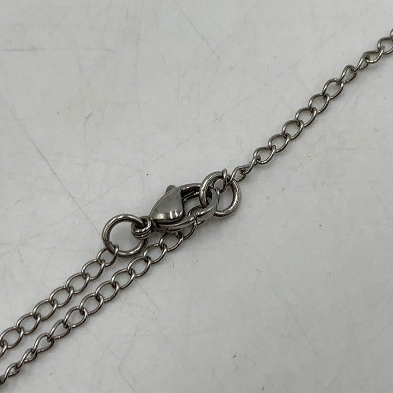 【中古品】【メンズ】 AMBUSH アンブッシュ FLAME NECKLACE フレイム ネックレス アクセサリー 合金メッキ 192-260503-ko-04-tei カラー：シルバー 万代Net店