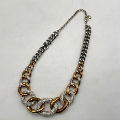 【中古品】【レディース】 SWAROVSKI スワロフスキー BOUND LARGE NECKLACE 5089276 バウンド ラージ ネックレス アクセサリー 192-260503-ko-20-tei カラー：シルバー/ゴールド系 万代Net店