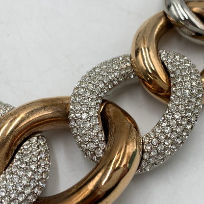 【中古品】【レディース】 SWAROVSKI スワロフスキー BOUND LARGE NECKLACE 5089276 バウンド ラージ ネックレス アクセサリー 192-260503-ko-20-tei カラー：シルバー/ゴールド系 万代Net店