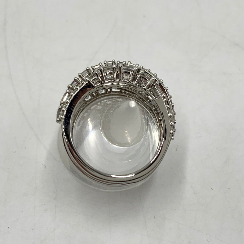 【中古品】【レディース】 SWAROVSKI スワロフスキー TWIST WRAP RING 5584646 ツイスト ラップ リング アクセサリー 指輪 192-260503-ko-16-tei サイズ：58 カラー：シルバー 16号 万代Net店
