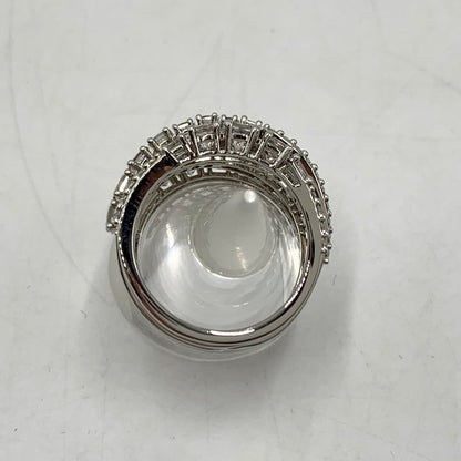 【中古品】【レディース】 SWAROVSKI スワロフスキー TWIST WRAP RING 5584646 ツイスト ラップ リング アクセサリー 指輪 192-260503-ko-16-tei サイズ：58 カラー：シルバー 16号 万代Net店