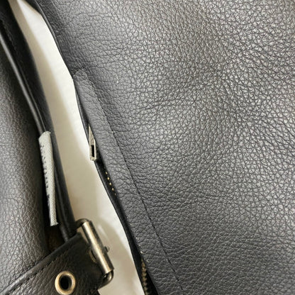 【中古品】【メンズ】 KOMINE コミネ LEATHER RIDERS JACKET レザー ライダース ジャケット アウター 145-260427-ks-12-tei サイズ：L カラー：ブラック 万代Net店