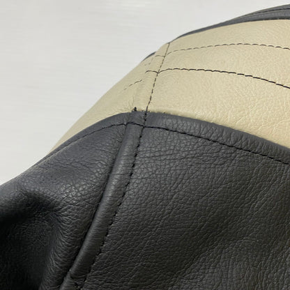 【中古品】【メンズ】 KOMINE コミネ LEATHER RIDERS JACKET レザー ライダース ジャケット アウター 145-260427-ks-12-tei サイズ：L カラー：ブラック 万代Net店
