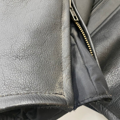 【中古品】【メンズ】 KOMINE コミネ LEATHER RIDERS JACKET レザー ライダース ジャケット アウター 145-260427-ks-12-tei サイズ：L カラー：ブラック 万代Net店