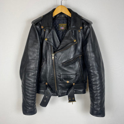 【中古品】【メンズ】 VANSON バンソン C2 RIDERS JACKET シーツー ライダースジャケット アウター USA製 145-260427-ks-13-tei サイズ：36 カラー：ブラック 万代Net店
