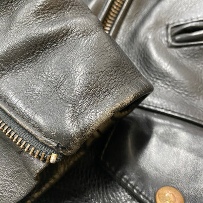 【中古品】【メンズ】 VANSON バンソン C2 RIDERS JACKET シーツー ライダースジャケット アウター USA製 145-260427-ks-13-tei サイズ：36 カラー：ブラック 万代Net店