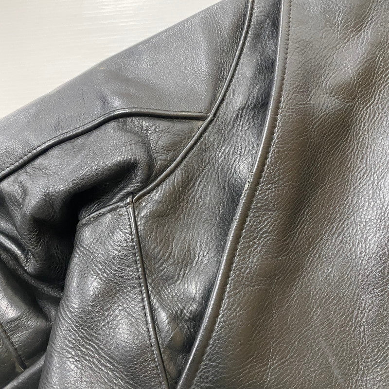 【中古品】【メンズ】 VANSON バンソン C2 RIDERS JACKET シーツー ライダースジャケット アウター USA製 145-260427-ks-13-tei サイズ：36 カラー：ブラック 万代Net店