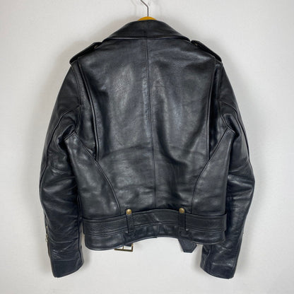 【中古品】【メンズ】 VANSON バンソン C2 RIDERS JACKET シーツー ライダースジャケット アウター USA製 145-260427-ks-13-tei サイズ：36 カラー：ブラック 万代Net店