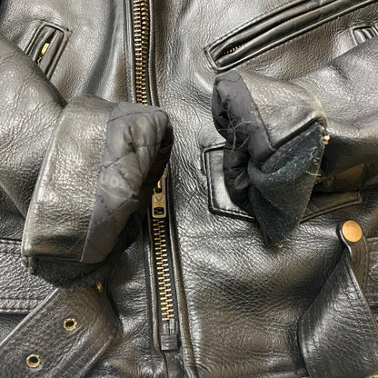 【中古品】【メンズ】 VANSON バンソン C2 RIDERS JACKET シーツー ライダースジャケット アウター USA製 145-260427-ks-13-tei サイズ：36 カラー：ブラック 万代Net店
