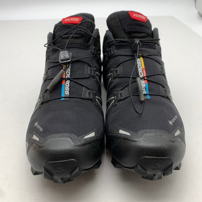 【中古品】【メンズ】 SALOMON サロモン SPEEDCROSS スピードクロス supi-do6 GTX 20 YEARS Q1 箱付属 靴 162-260731-ny-09-fuzh サイズ：28.5cm カラー：ブラック 万代Net店