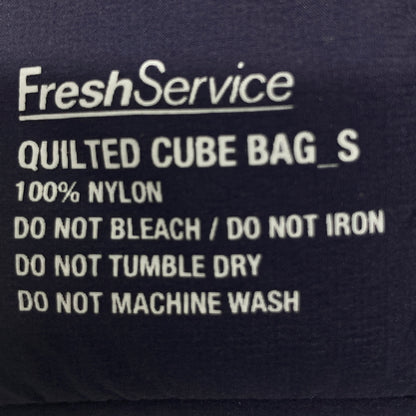 【中古品】【メンズ】 FRESH SERVICE フレッシュサービス QUILTED CUBE BAG_S ショルダーバッグ カバン 188-260822-AS-4-hon カラー：ネイビー 万代Net店