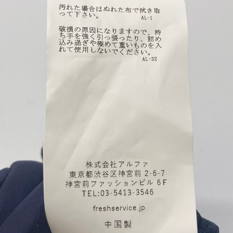 【中古品】【メンズ】 FRESH SERVICE フレッシュサービス QUILTED CUBE BAG_S ショルダーバッグ カバン 188-260822-AS-4-hon カラー：ネイビー 万代Net店