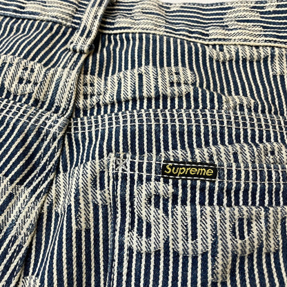【中古品】【メンズ】 Supreme シュプリーム 24SS DENIM PAINTER PANT デニム ペインター パンツ ボトムス 149-260502-yo-05-fuzh サイズ：30 カラー：ストライプ 万代Net店