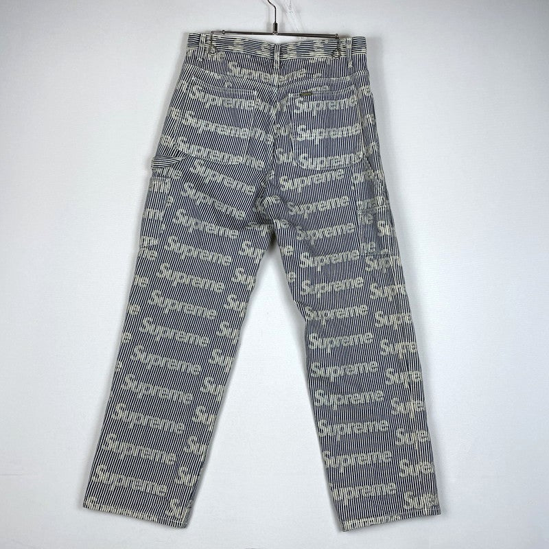 【中古品】【メンズ】 Supreme シュプリーム 24SS DENIM PAINTER PANT デニム ペインター パンツ ボトムス 149-260502-yo-05-fuzh サイズ：30 カラー：ストライプ 万代Net店