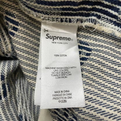 【中古品】【メンズ】 Supreme シュプリーム 24SS DENIM PAINTER PANT デニム ペインター パンツ ボトムス 149-260502-yo-05-fuzh サイズ：30 カラー：ストライプ 万代Net店