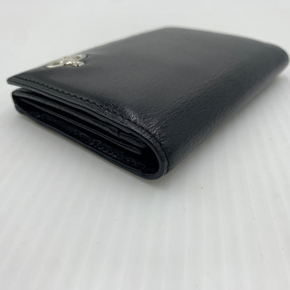 【中古品】【メンズ】 Vivienne Westwood ヴィヴィアン・ウエストウッド LEATHER CARD CASE レザー カードケース 財布 二つ折り 208-260712-ko-06-tei カラー：ブラック 万代Net店