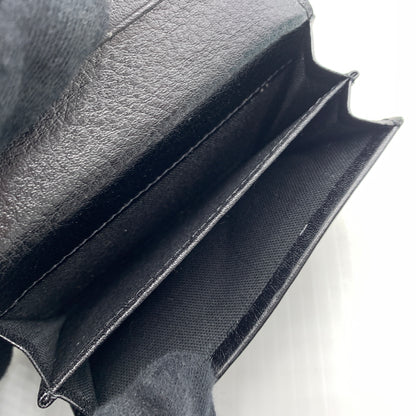 【中古品】【メンズ】 Vivienne Westwood ヴィヴィアン・ウエストウッド LEATHER CARD CASE レザー カードケース 財布 二つ折り 208-260712-ko-06-tei カラー：ブラック 万代Net店