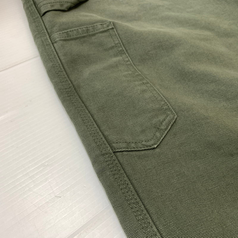 【中古品】【メンズ】 Carhartt WIP カーハートワークインプログレス DOUBLE KNEE PANT I034796 ダブルニー パンツ ボトムス ワークパンツ 156-260429-ko-19-tei サイズ：32 カラー：モスグリーン 万代Net店