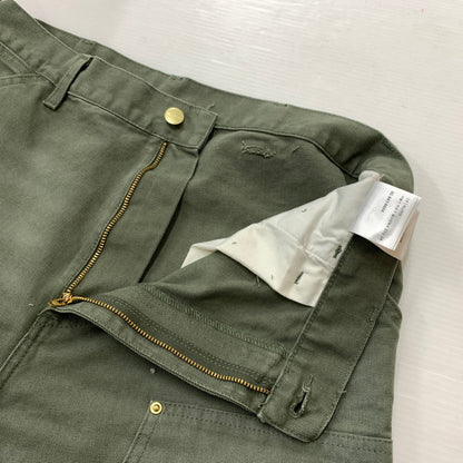 【中古品】【メンズ】 Carhartt WIP カーハートワークインプログレス DOUBLE KNEE PANT I034796 ダブルニー パンツ ボトムス ワークパンツ 156-260429-ko-19-tei サイズ：32 カラー：モスグリーン 万代Net店