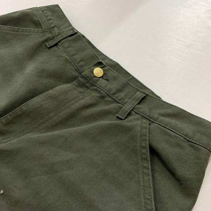 【中古品】【メンズ】 Carhartt WIP カーハートワークインプログレス DOUBLE KNEE PANT I034796 ダブルニー パンツ ボトムス ワークパンツ 156-260429-ko-19-tei サイズ：32 カラー：モスグリーン 万代Net店