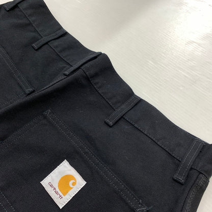 【中古品】【メンズ】 Carhartt WIP カーハートワークインプログレス DOUBLE KNEE PANT I031501 ダブルニー パンツ ボトムス ワークパンツ 156-260429-ko-20-tei サイズ：32 カラー：ブラック 万代Net店