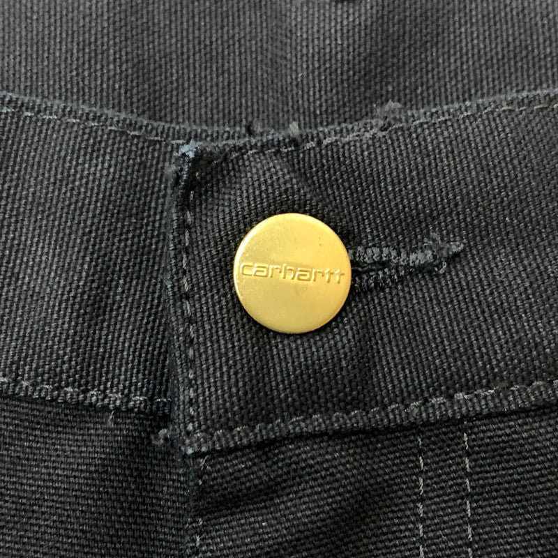 【中古品】【メンズ】 Carhartt WIP カーハートワークインプログレス DOUBLE KNEE PANT I031501 ダブルニー パンツ ボトムス ワークパンツ 156-260429-ko-20-tei サイズ：32 カラー：ブラック 万代Net店