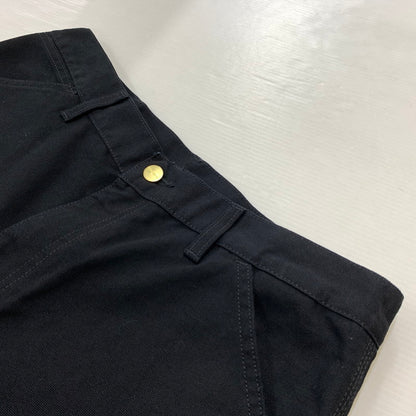 【中古品】【メンズ】 Carhartt WIP カーハートワークインプログレス DOUBLE KNEE PANT I031501 ダブルニー パンツ ボトムス ワークパンツ 156-260429-ko-20-tei サイズ：32 カラー：ブラック 万代Net店