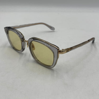 【中古品】【メンズ】 MASAHIRO MARUYAMA マサヒロ マルヤマ HAND MADE SUNGLASSES MM-0007 ハンドメイド サングラス アイウェア アクセサリー 203-260503-ko-05-tei サイズ：約51□23-145 カラー：クリアグレー/ゴールド 万代Net店