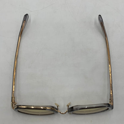 【中古品】【メンズ】 MASAHIRO MARUYAMA マサヒロ マルヤマ HAND MADE SUNGLASSES MM-0007 ハンドメイド サングラス アイウェア アクセサリー 203-260503-ko-05-tei サイズ：約51□23-145 カラー：クリアグレー/ゴールド 万代Net店