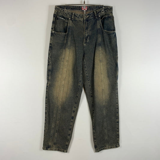 【中古品】【メンズ】 STARTEAM スターチーム DENIM PANTS デニムパンツ ボトムス 切替デニム ジーンズ 158-260429-ko-21-tei サイズ：34 カラー：インディゴ 万代Net店