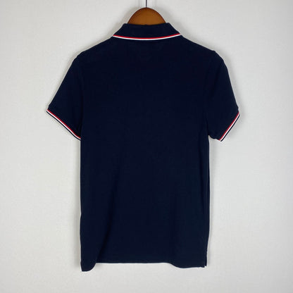 【中古美品】【メンズ】 MONCLER モンクレール MAGLIA POLO MANICA CORTA 10918A70300-84556 マリア ポロ マニカ コルタ 半袖 トップス ポロシャツ 141-260501-ks-12-fuzh サイズ：XS/タグ付き カラー：ネイビー 万代Net店