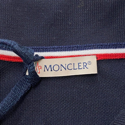 【中古美品】【メンズ】 MONCLER モンクレール MAGLIA POLO MANICA CORTA 10918A70300-84556 マリア ポロ マニカ コルタ 半袖 トップス ポロシャツ 141-260501-ks-12-fuzh サイズ：XS/タグ付き カラー：ネイビー 万代Net店