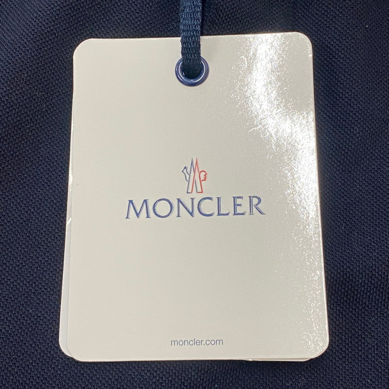 【中古美品】【メンズ】 MONCLER モンクレール MAGLIA POLO MANICA CORTA 10918A70300-84556 マリア ポロ マニカ コルタ 半袖 トップス ポロシャツ 141-260501-ks-12-fuzh サイズ：XS/タグ付き カラー：ネイビー 万代Net店