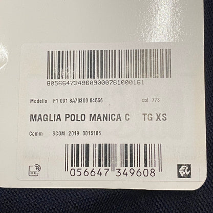 【中古美品】【メンズ】 MONCLER モンクレール MAGLIA POLO MANICA CORTA 10918A70300-84556 マリア ポロ マニカ コルタ 半袖 トップス ポロシャツ 141-260501-ks-12-fuzh サイズ：XS/タグ付き カラー：ネイビー 万代Net店