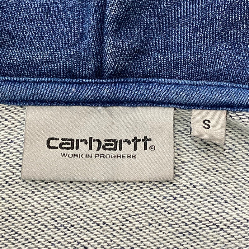 【中古品】【メンズ】 Carhartt WIP カーハート ワークインプログレス HOODED SOUTHWEST SWEATSHIRT A261018 フーデッド サウスウェスト スウェット トップス フルジップパーカー 142-260501-ks-17-tei サイズ：S カラー：インディゴ 万代Net店